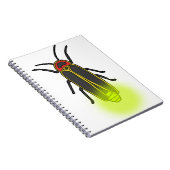 bliksemschicht verlicht notitieboek (Rechterzijde)