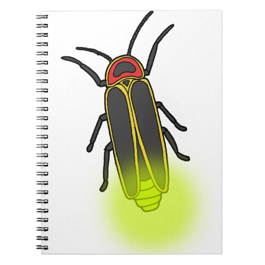 bliksemschicht verlicht notitieboek (Voorkant)