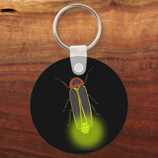 bliksemschicht verlicht sleutelhanger (Voorkant)