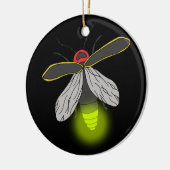 bliksemschicht vliegverlichting keramisch ornament (Links)