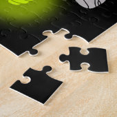 bliksemschicht vliegverlichting legpuzzel (Zijkant)