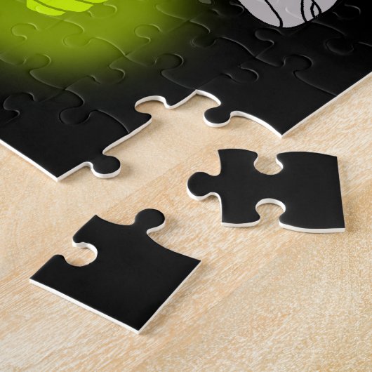 bliksemschicht vliegverlichting legpuzzel (Zijkant)