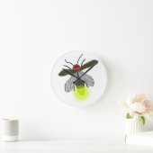 bliksemschicht vliegverlichting ronde klok (Huis)