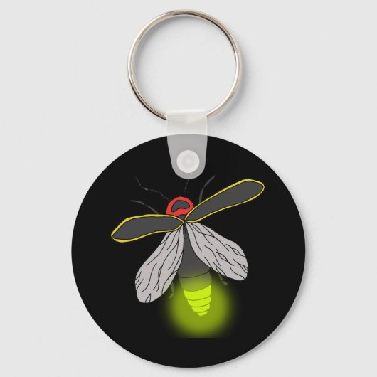 bliksemschicht vliegverlichting sleutelhanger (Voorkant)