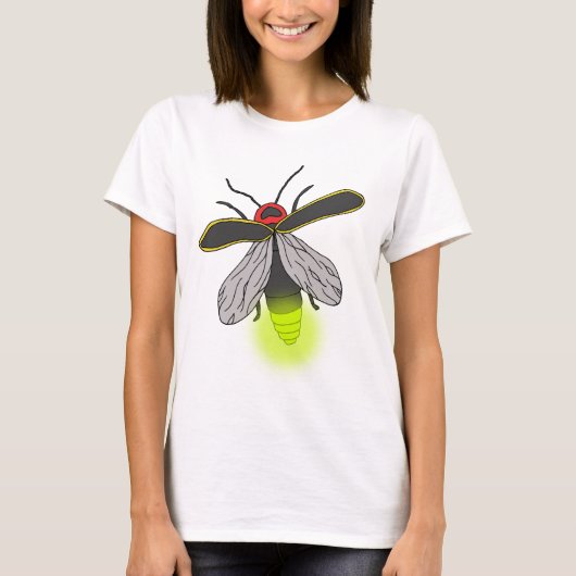 bliksemschicht vliegverlichting t-shirt (Voorkant)