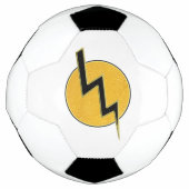 bliksemschicht voetbal (Voorkant)