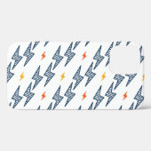 bliksemschichten doedelen naadloze flitser Case-Mate iPhone case (Achterkant (horizontaal))