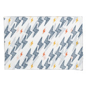 bliksemschichten doedelen naadloze flitser kussensloop (Voorkant)