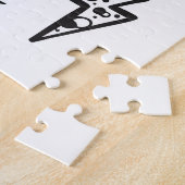 Bliksemschichten, handgetekende doodle set. legpuzzel (Zijkant)