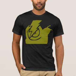 Bliksemslakken Logo Geel T-shirt