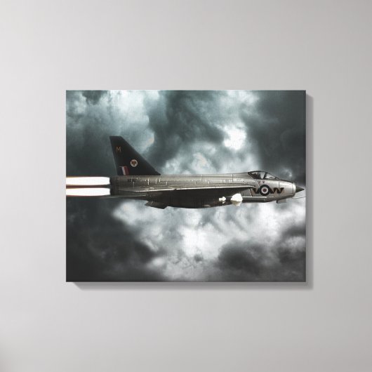 bliksemStorm Canvas Afdruk (Voorkant)