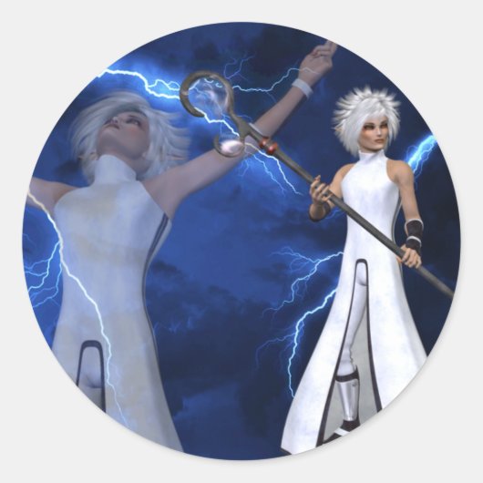 BliksemStorm - Fantasy/Anime Stickers (Voorkant)