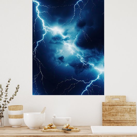 bliksemStorm Poster (Keuken)