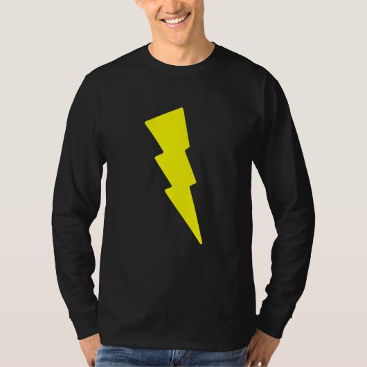 Bliksemstraal T-shirt (Voorkant)