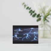 Bliksemverf Visitekaartje (Staand voorkant)