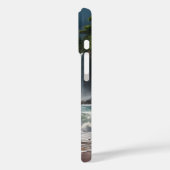 Bliksemwaterval Cliff Waves Beach Case-Mate iPhone Case (Achterkant / Links)