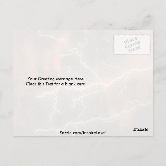 Bliktextuur Briefkaart (Achterkant)