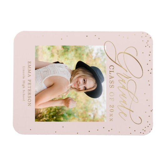 Blikvanger Afstuderen Magnet Magneet (Horizontaal)