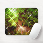 Blikvangers door mijn gevlekte ogen muismat (Met muis)