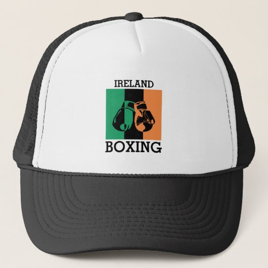 blikvangers voor de boxe Irish Mma Boxing Trucker Pet (Voorkant)
