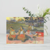 Blikzinnige drowsiness van Paul Gauguin,  kunst (Staand voorkant)