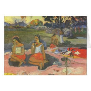Blikzinnige drowsiness van Paul Gauguin,  kunst
