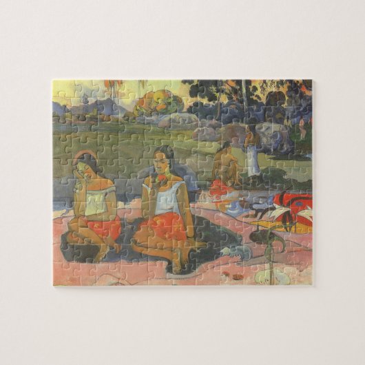 Blikzinnige drowsiness van Paul Gauguin,  kunst Legpuzzel (Horizontaal)