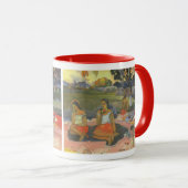 Blikzinnige drowsiness van Paul Gauguin,  kunst Mok (Voorkant rechts)