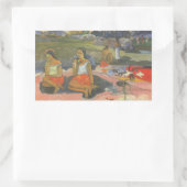Blikzinnige drowsiness van Paul Gauguin,  kunst Rechthoekige Sticker (Tas)