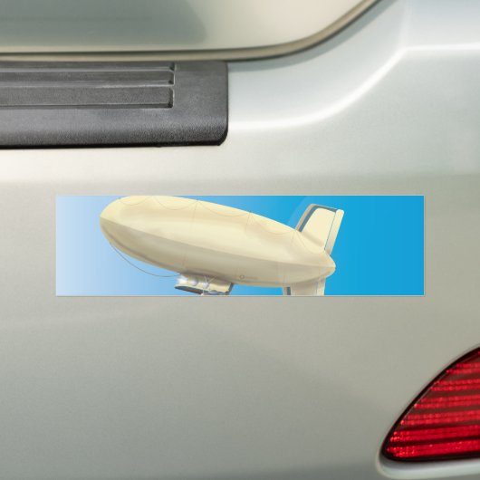 Blimp Airship Bumpersticker (Op auto)