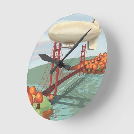 Blimp Airship Ronde Klok (Hoek)