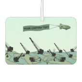 Blimp Overt Dirt Field Operating Engineer CRANE OP Luchtverfrisser (Voorkant)