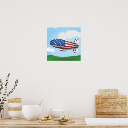 Blimp USA Poster (Keuken)