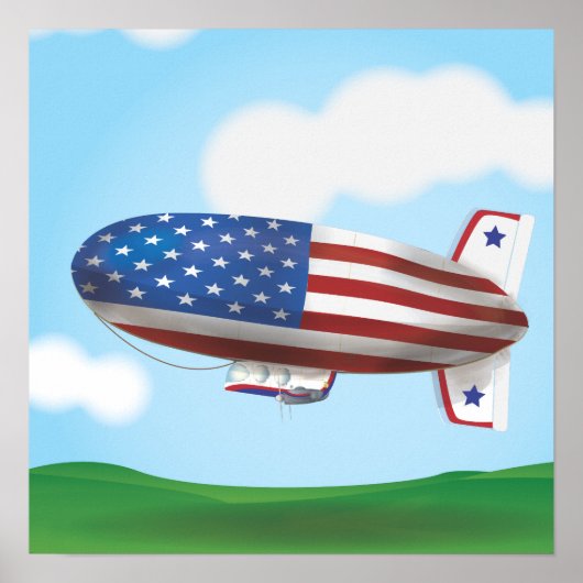 Blimp USA Poster (Voorkant)