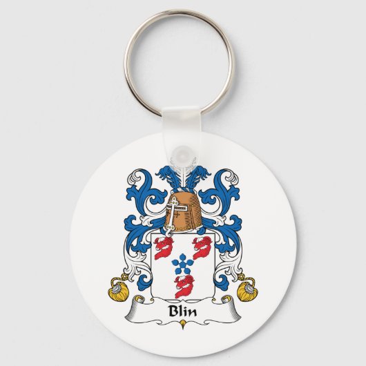 Blin Family Crest Sleutelhanger (Voorkant)