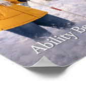 Blind Bewustzijn Inclusiviteit Winter Poster (Hoek)