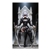 Blind Blade - Gotische Sci-Fi Warrior Art