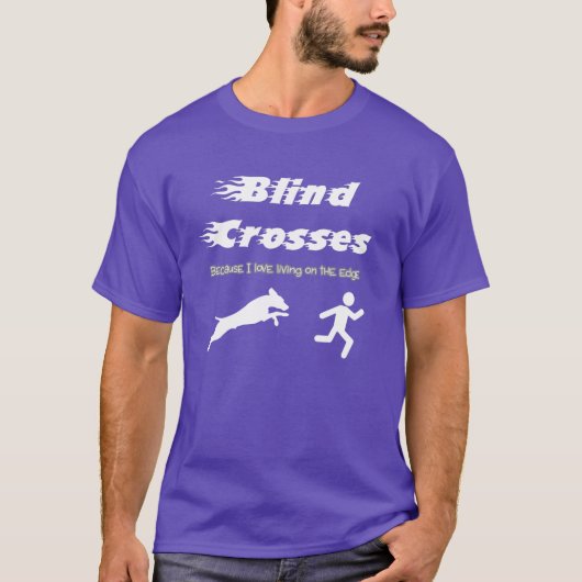 Blind Crosses - Weimaraner edition T-shirt (Voorkant)