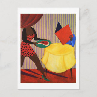 Blind datum briefkaart