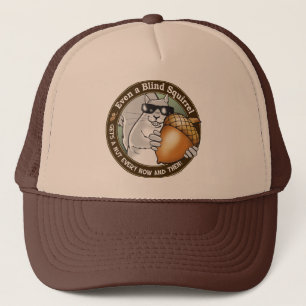 Blind eekhoorntje trucker pet