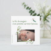 Blind en Felt Aankondiging (Staand voorkant)