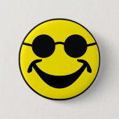 Blind geel + je rug. en ideeën ronde button 5,7 cm (Voorkant)