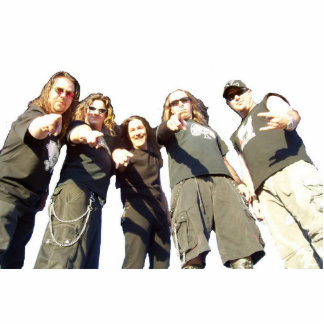 Blind Greed Photo scuplation Staand Fotobeeldje