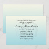 Blind Justice Afstuderen Invitation Kaart (Voorkant / Achterkant)