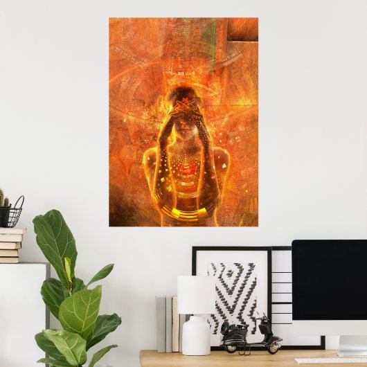 Blind liefde poster (Thuiskantoor)