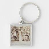 Blind Man, 1853 (pen, inkt, wassen en grafiet o Sleutelhanger (Voorkant)