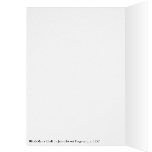 Blind Man Bluff van Jean-Honore Fragonard (Binnen (Links))