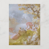 Blind Man Bluff van Jean Honore Fragonard Postcar Briefkaart (Voorkant)