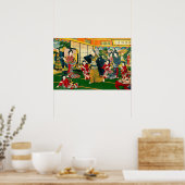 Blind Man Game 47 Ronin Kunstenaar Onbekend 1925 Poster (Keuken)