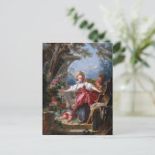 Blind-Mans Bluff van Jean-Honore Fragonard Briefkaart (Staand voorkant)